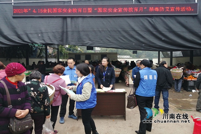 合江县真龙镇开展“4.15”全民国家安全教育日系列宣传活动(图1)
