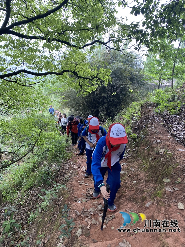 龙马潭区天立春雨学校开展“传承长征精神 红领巾跟党走”活动(图2)