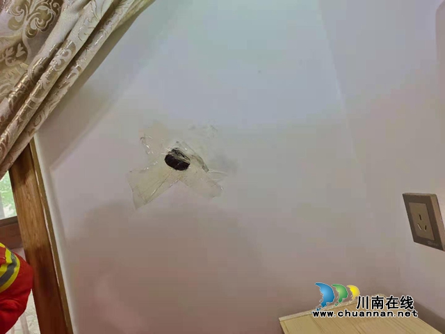 泸州一小区住宅上演“蛇出没”,消防队员巧妙捉蛇放生(图2) 泸州一小区住宅上演“蛇出没”,消防队员巧妙捉蛇放生(图2)