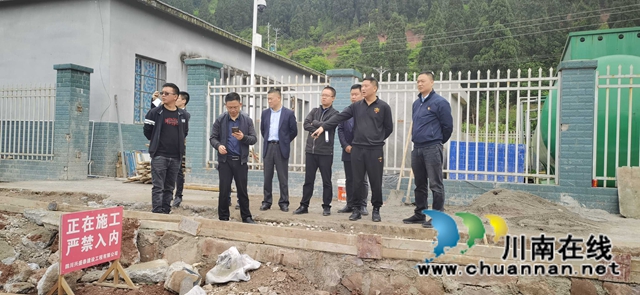 兰杰带队督导古蔺县环保、安全生产等工作(图1)