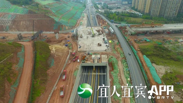 宜宾主城区又一座下穿隧道全线通车！(图3)