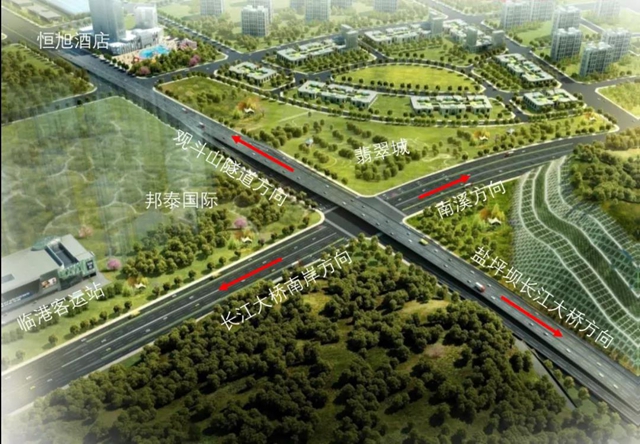 宜宾主城区又一座下穿隧道全线通车！(图6)