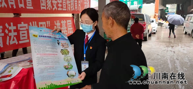 泸县云龙镇开展全民国家安全教育日宣传教育活动(图2)