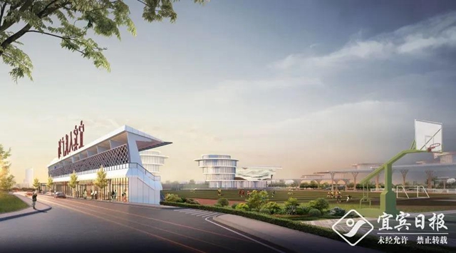 近1000个停车位！宜宾人民广场体育公园将于今年底全新亮相！(图3)