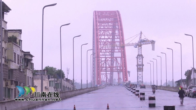最新进展!合江长江公路大桥进入收尾阶段(图4) 最新进展!合江长江公路大桥进入收尾阶段(图4)