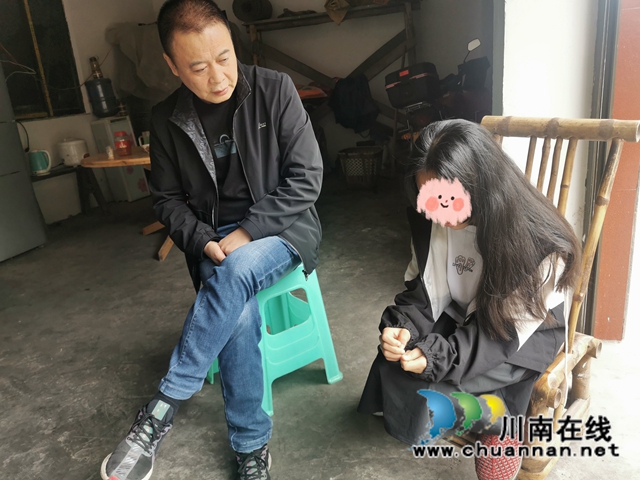 纳溪区法院：耐心劝导，迷途女孩回归求学路(图4)