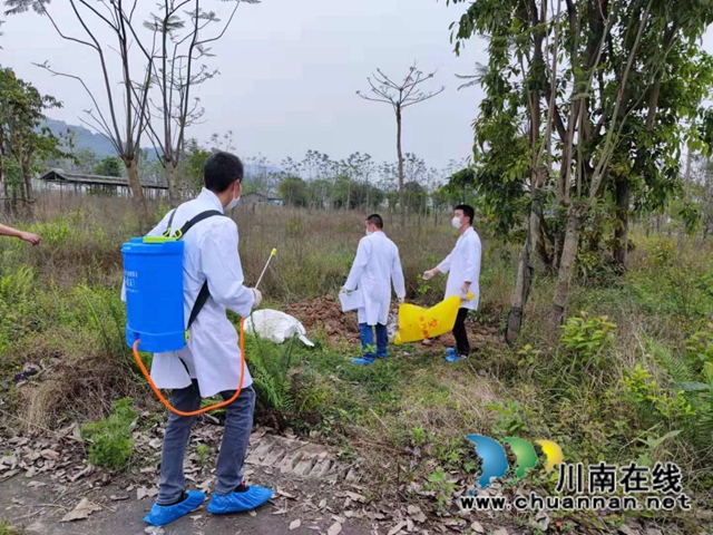 纳溪区农业农村局开展2021年突发重大动物疫情（非洲猪瘟）应急演练(图2)