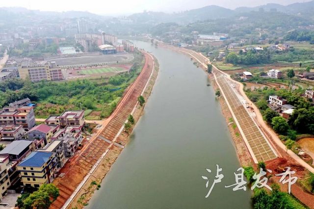 泸县：濑溪河之变，河岸再添新风景——(图2)