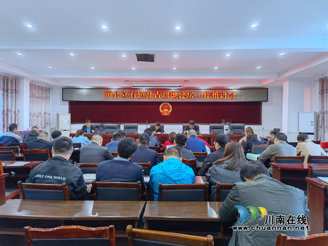 泸县立石镇召开乱占耕地建房整治工作推进会(图1)