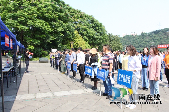 龙马潭区红星街道：“双盲”演练实打实，居安思危筑防线(图3)