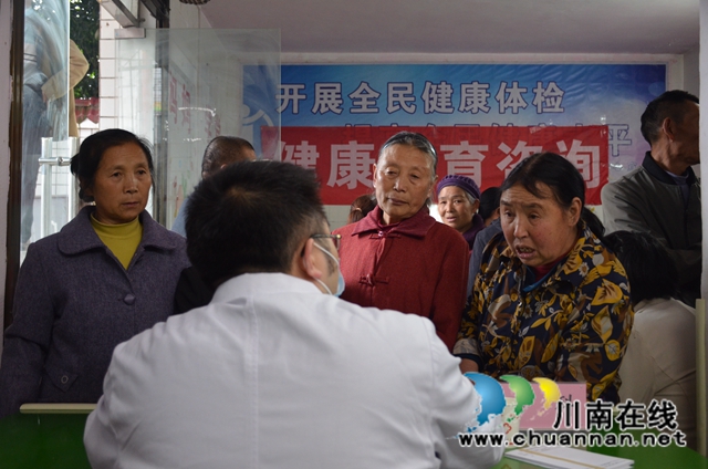“四川同心·专家服务团”西南医科大学分团成员走进古蔺县大寨苗族乡开展义诊活动(图1)