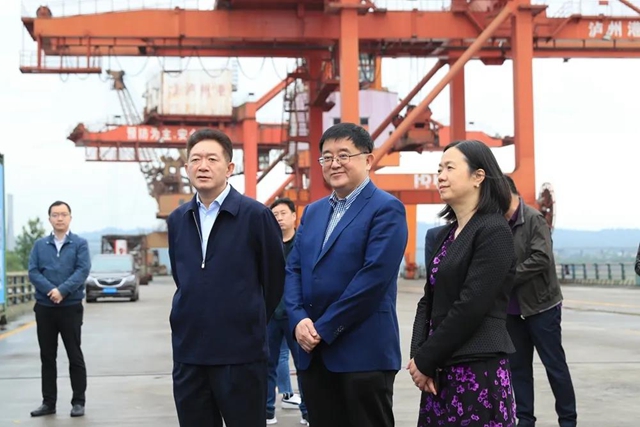 国口办副主任王可莅泸调研：强化口岸支撑功能，加快建设内陆开放新高地(图1)