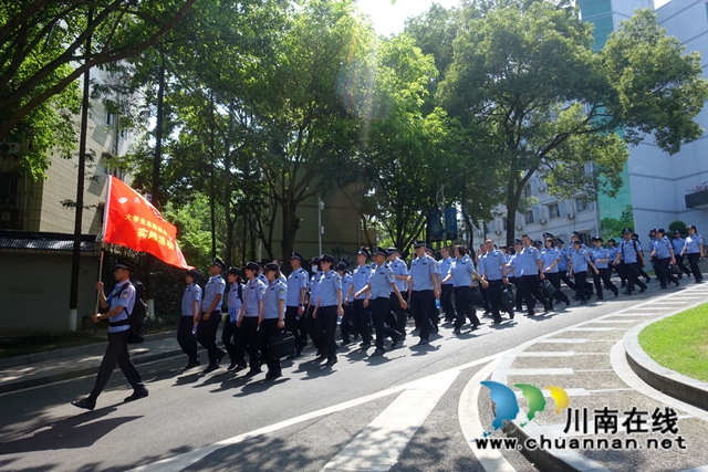 反电诈 川警院两支百人战队出征(图14)