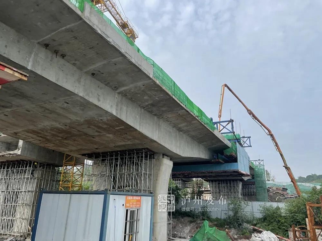 全长7公里， 泸州城区到酒业园区将新增一条快速通道