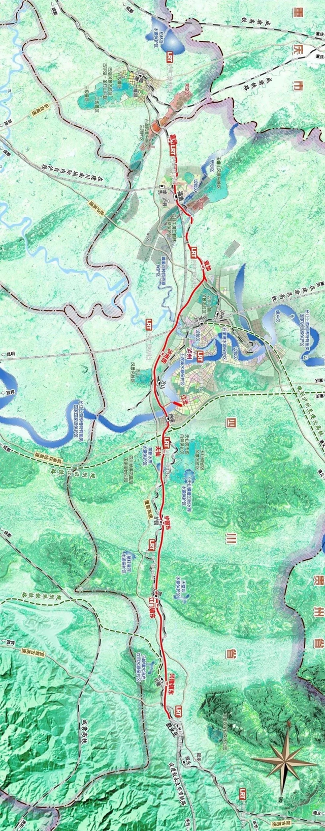 泸州将再建7个火车站，规模和站型公布(图10)