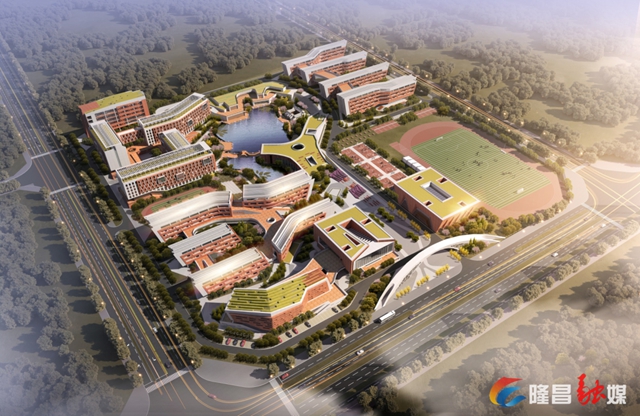 投资8亿！隆昌两所中学要做大(图2)