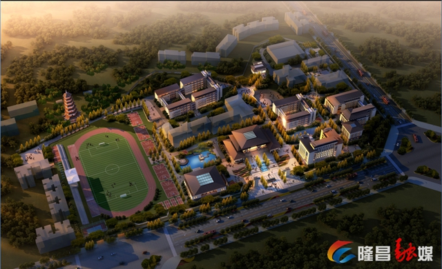 投资8亿！隆昌两所中学要做大(图3)