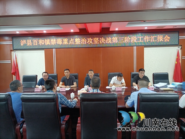 泸县禁毒委到百和镇开展禁毒重点整治攻坚决战第三阶段工作考核检查(图3)