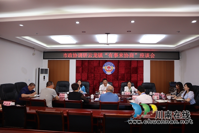 梁中元率队到泸县云龙镇调研政协“有事来协商”工作(图4)