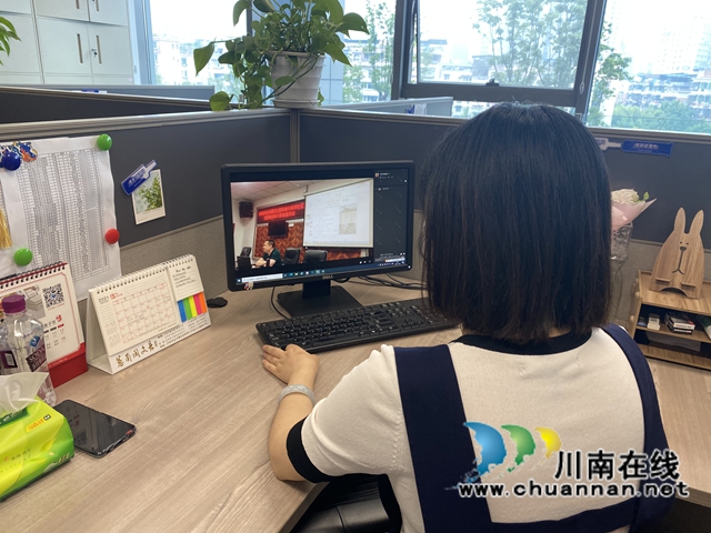 龙马潭区红星街道大驿坝社区：直播开展党史学习教育，走“心”又走“新”(图5)