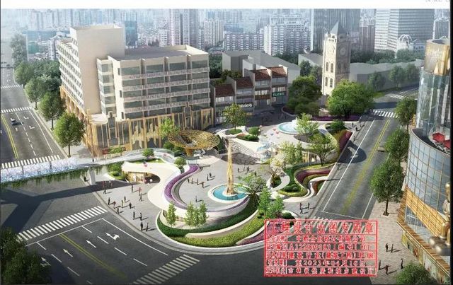 效果图来了！泸州钟鼓楼广场要大变样！(图4)