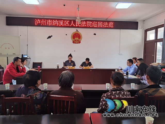 纳溪区法院：妥善处理“三地”案件，护好农民的根子问题(图1)