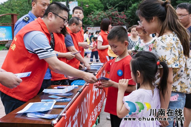 龙马潭区综合行政执法局开展护苗2021“绿书签行动”(图2)