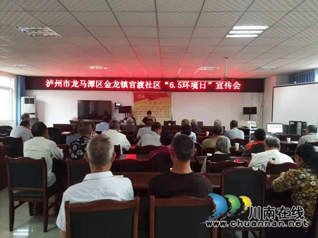 龙马潭区金龙镇开展“6.5环境日”垃圾分类宣讲活动(图2)