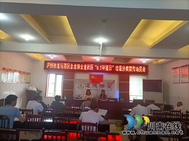 龙马潭区金龙镇开展“6.5环境日”垃圾分类宣讲活动(图3)