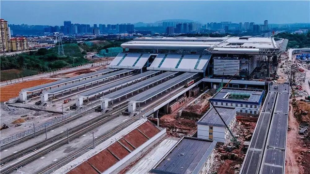 美出新高度！高铁泸州站和泸县站建成这样啦！(图5)