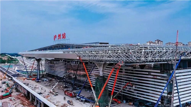 美出新高度！高铁泸州站和泸县站建成这样啦！(图7)