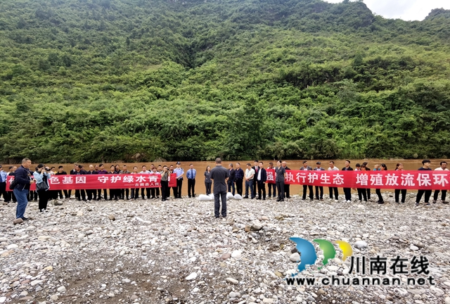 古蔺县法院：强制执行护生态，增殖放流赤水河(图3)