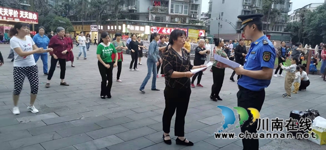 泸县综合行政执法局积极开展考点周边噪声治理工作(图1)