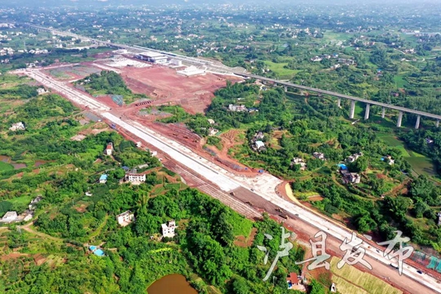 快通了！到泸县坐高铁，今后走这条路(图3)