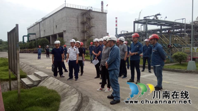 内江市到泸州市合江县开展危险化学品重大危险源企业交叉检查(图2)