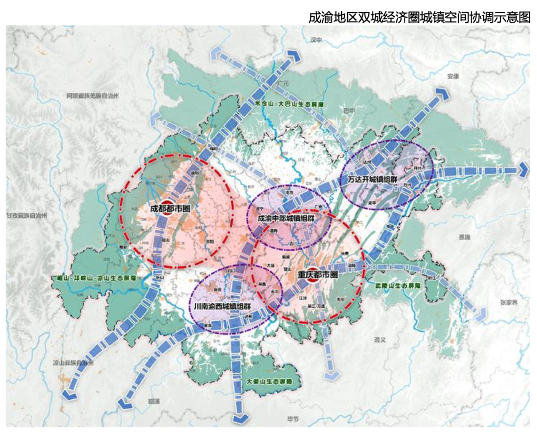 事关泸州未来发展丨四川省国土空间规划草案发布，包含交通规划、片区划分等(图7)