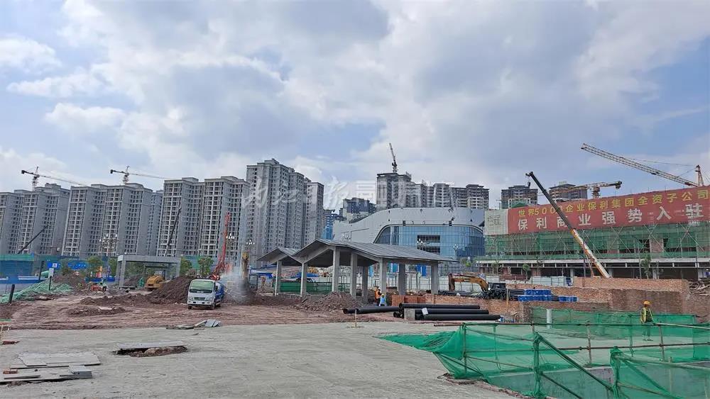 现场实拍！内江高铁车站最新情况来了(图2)