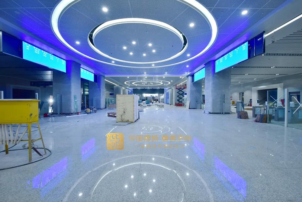 装修进入尾声｜泸州高铁站，最新内部图来了(图2)