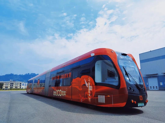 宜宾智轨-城市中的党史宣讲站(图4)