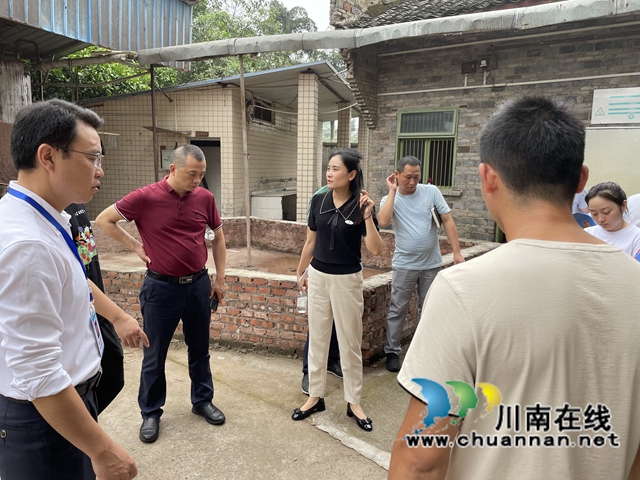甘露带队到泸县云龙镇检查安全生产及环保工作(图1)