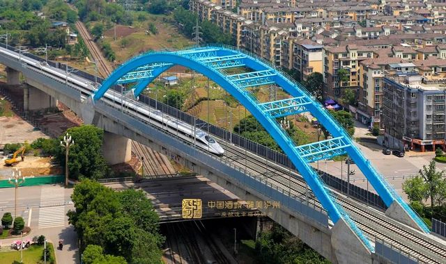 通车在即！一大波美图带你见证泸州高铁从无到有！(图11)
