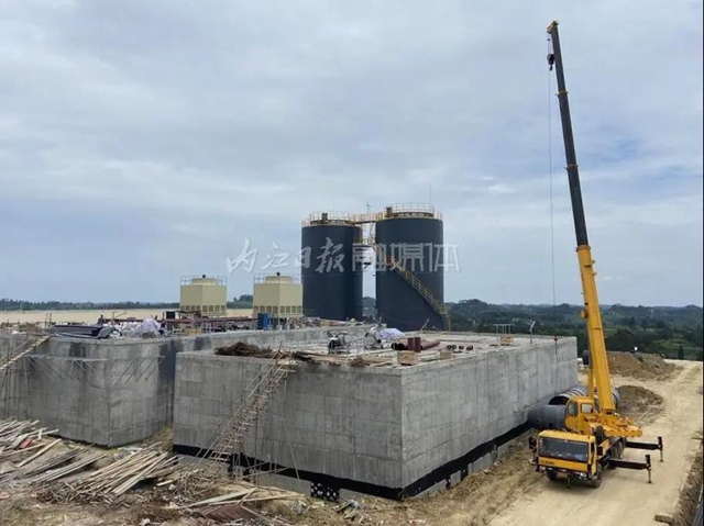 把资中、威远的垃圾烧了来发电！内江这里正在建一个大厂(图1)