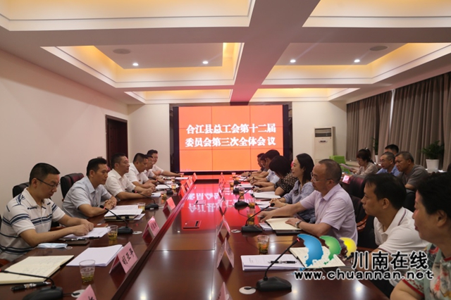 合江县总工会召开第十二届第三次全体会议(图2)
