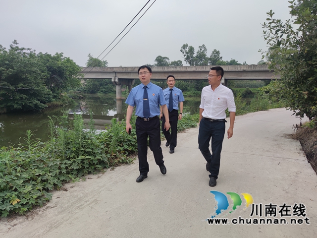 陈枫到泸县百和镇督导河长制工作(图2)