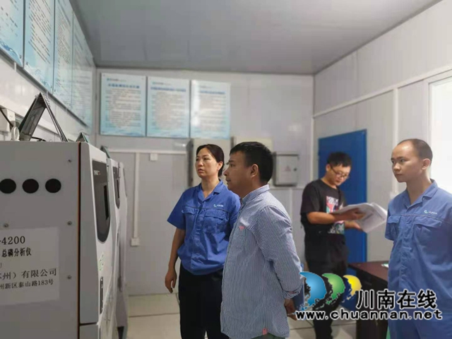 泸县综合行政执法局开展污水处理厂安全生产大排查行动(图1)