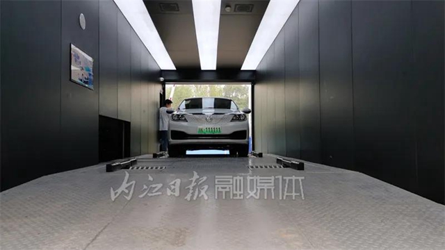 7月初试运营，内江首家换电站项目来啦！可实现1分钟换电(图1)