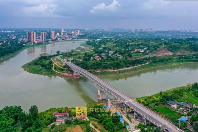连接龙马潭区和江阳区！泸州沱江上又一座渡改桥通车了(图5)