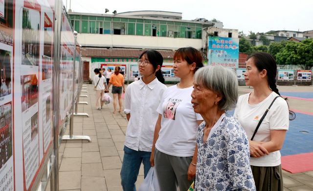 泸州纳溪：图说变迁颂党恩(图1)