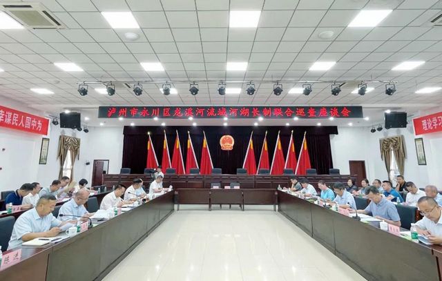 泸州市与永川区龙溪河河长开展河湖长制联合巡查(图4)