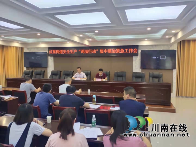 龙马潭区红星街道重拳出击推动安全生产“两项行动”集中整治工作落地落实(图2)